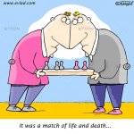 It was a match of life and death…