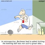 In retrospective, Beckman had to admit…