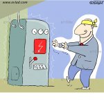 Man playing ‘Hide and seek’…