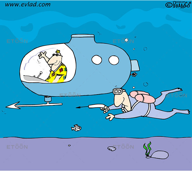 Submarine Cartoons, Comics And Funny Pictures » Etoon Cartoons